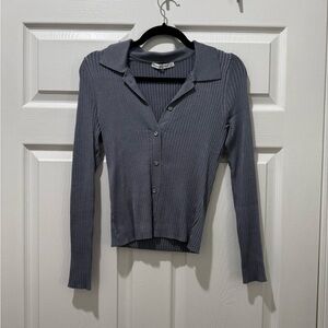 Abercrombie Sweater - Slate blue, never worn